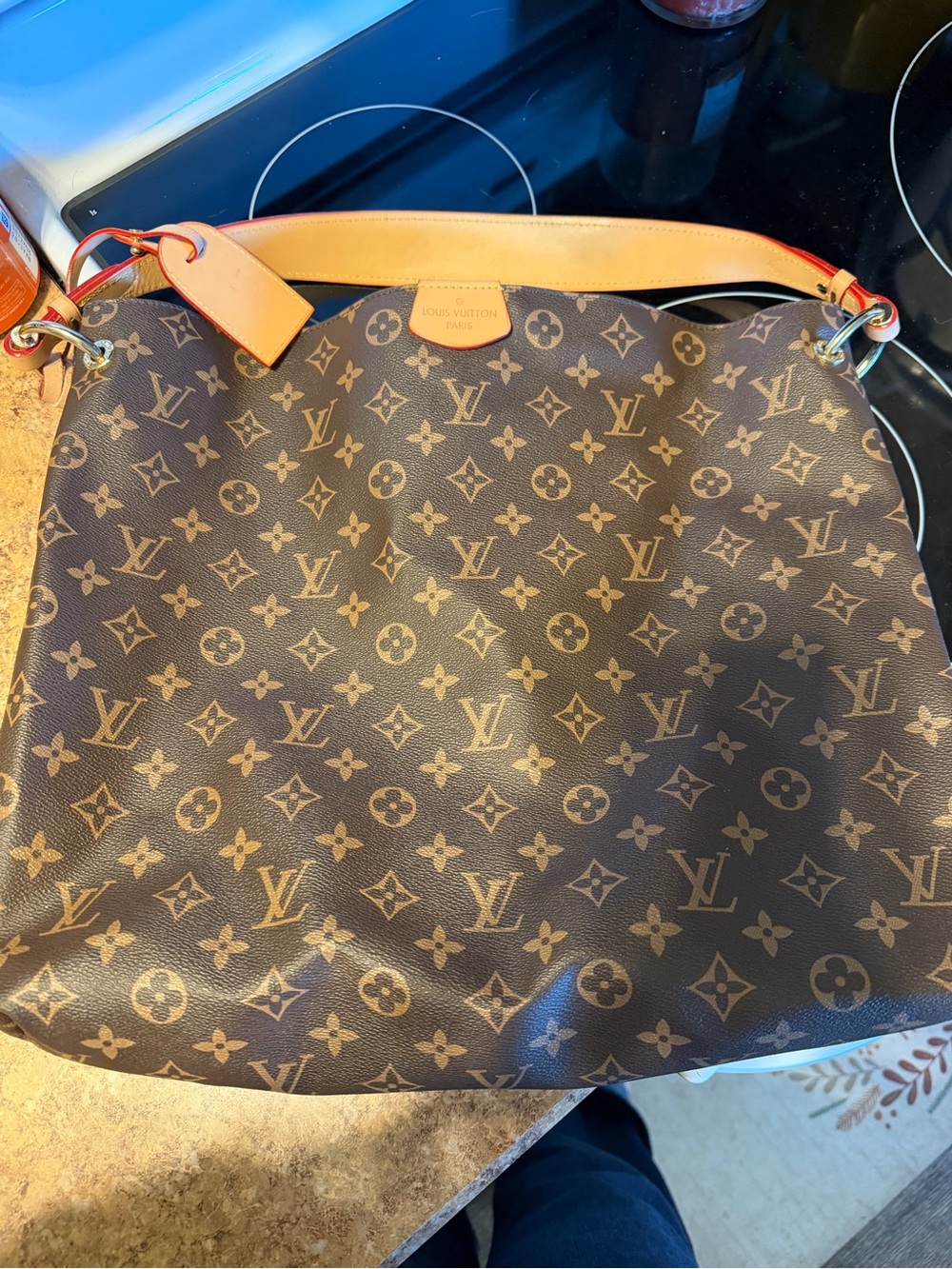 Canvas Brown Shoulder Bag